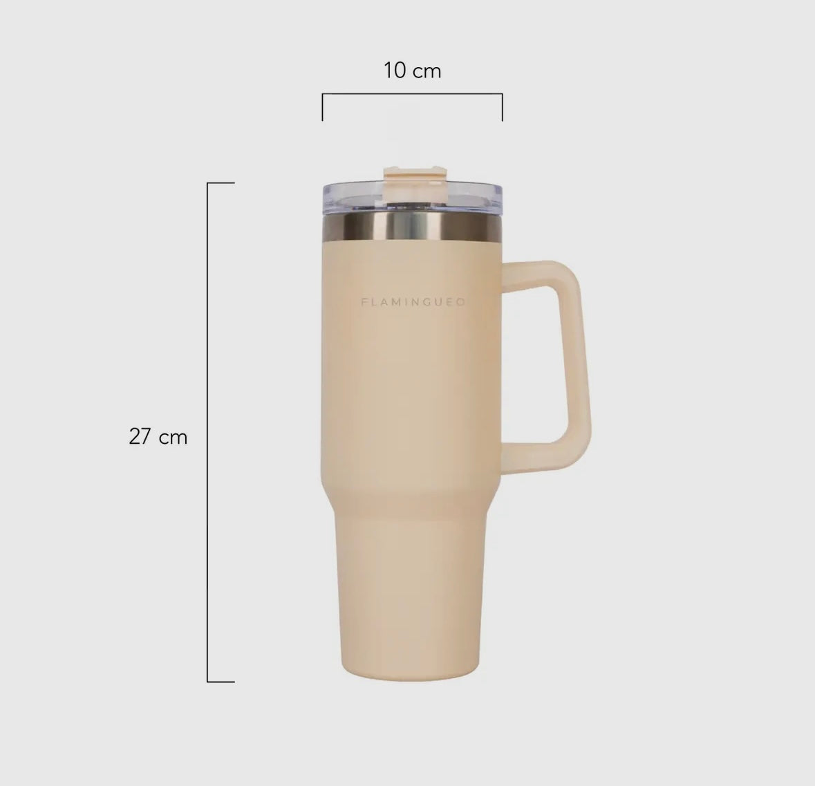 Thermosflasche *beige