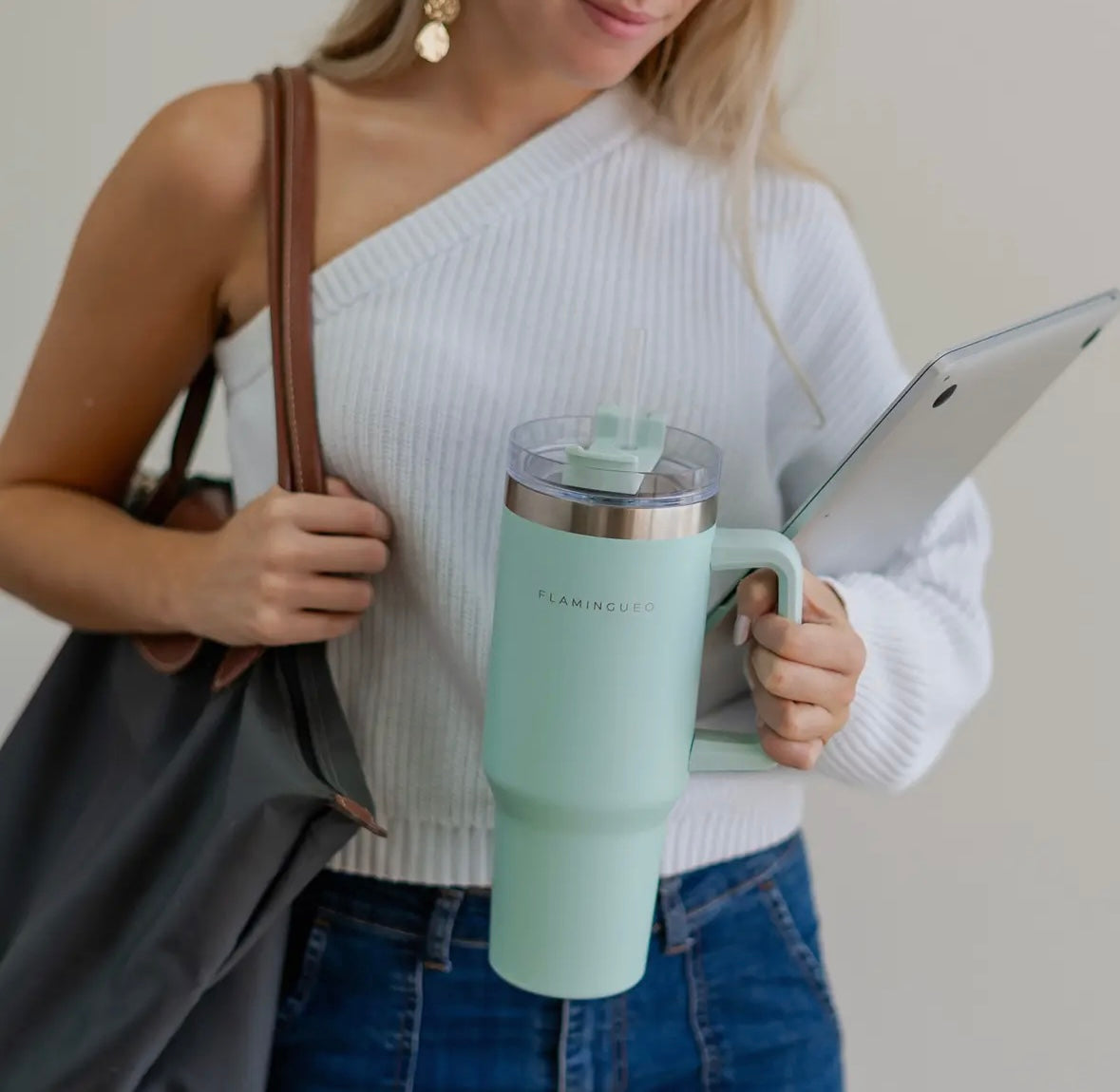Thermosflasche *aquamarine