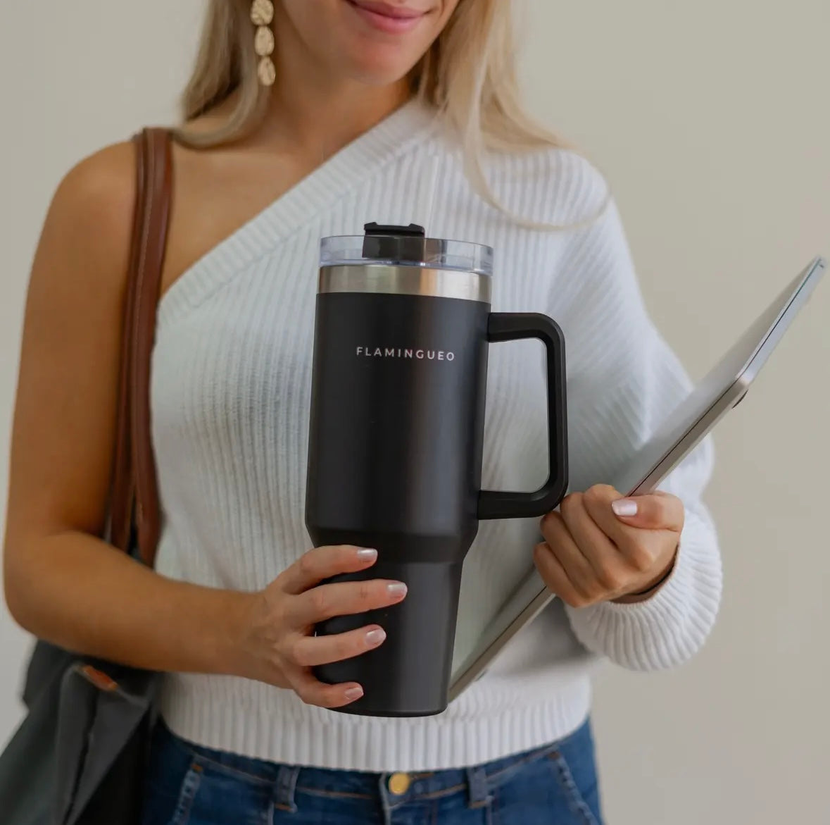 Thermosflasche *schwarz