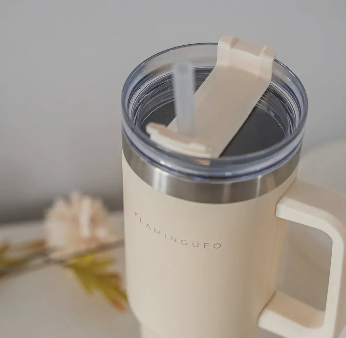 Thermosflasche *beige