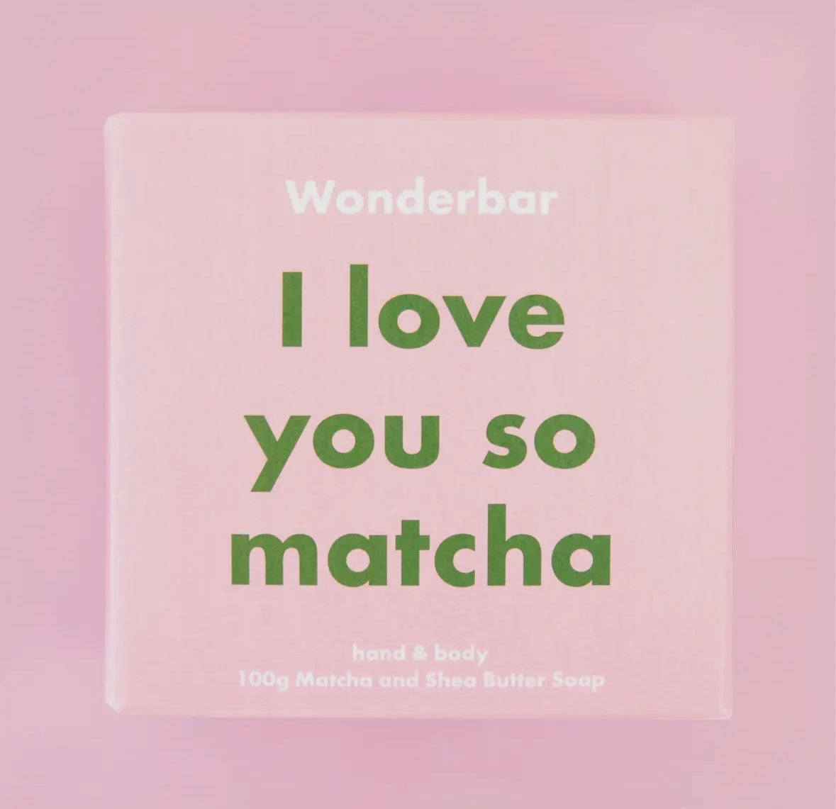 Seife Matcha