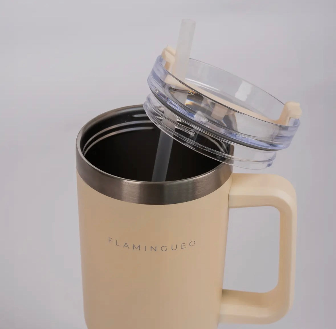 Thermosflasche *beige