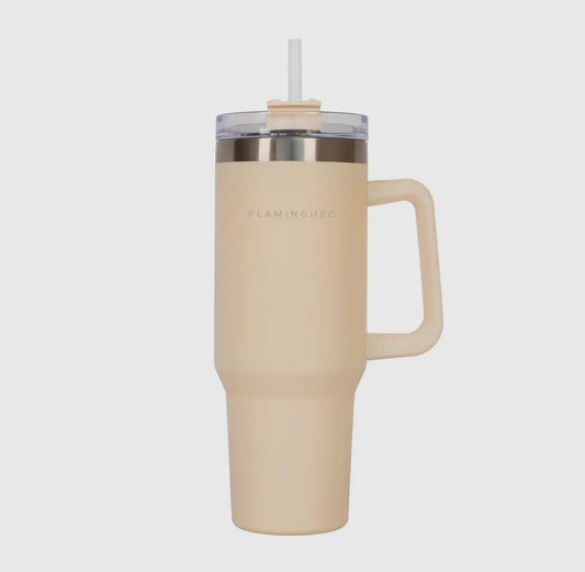 Thermosflasche *beige