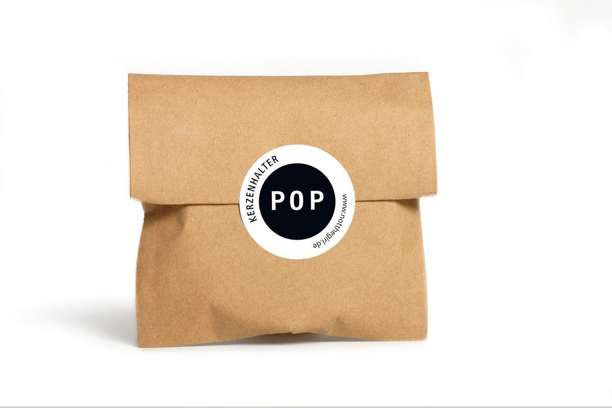 Kerzenhalter POP *schwarz