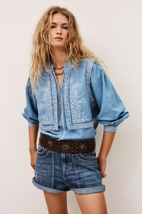 Jeanshemd Laura